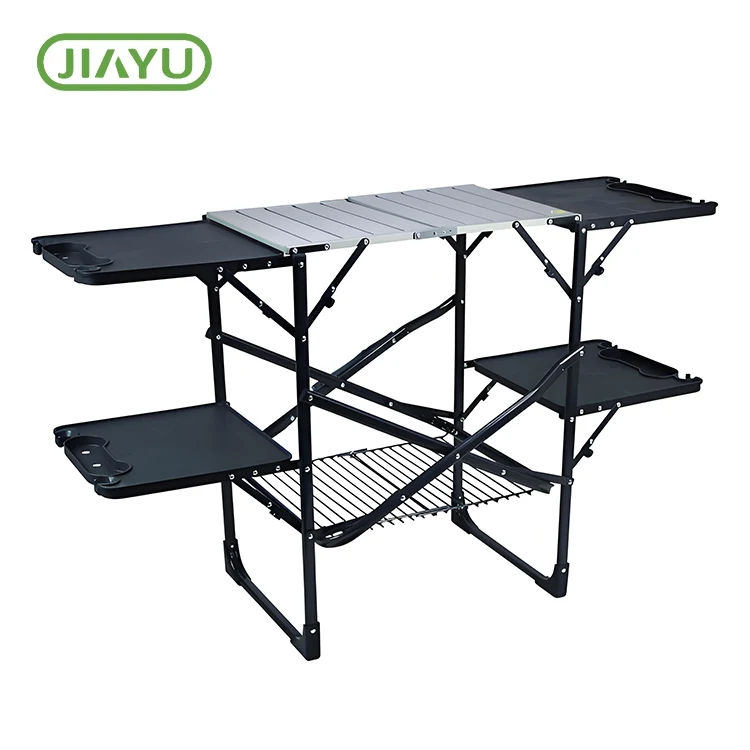 To šee Foldable Aluminiomu Ipago Tabili